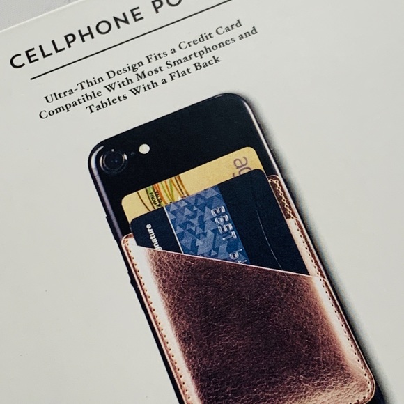 Silver cellphone pocket - Picture 5 of 5